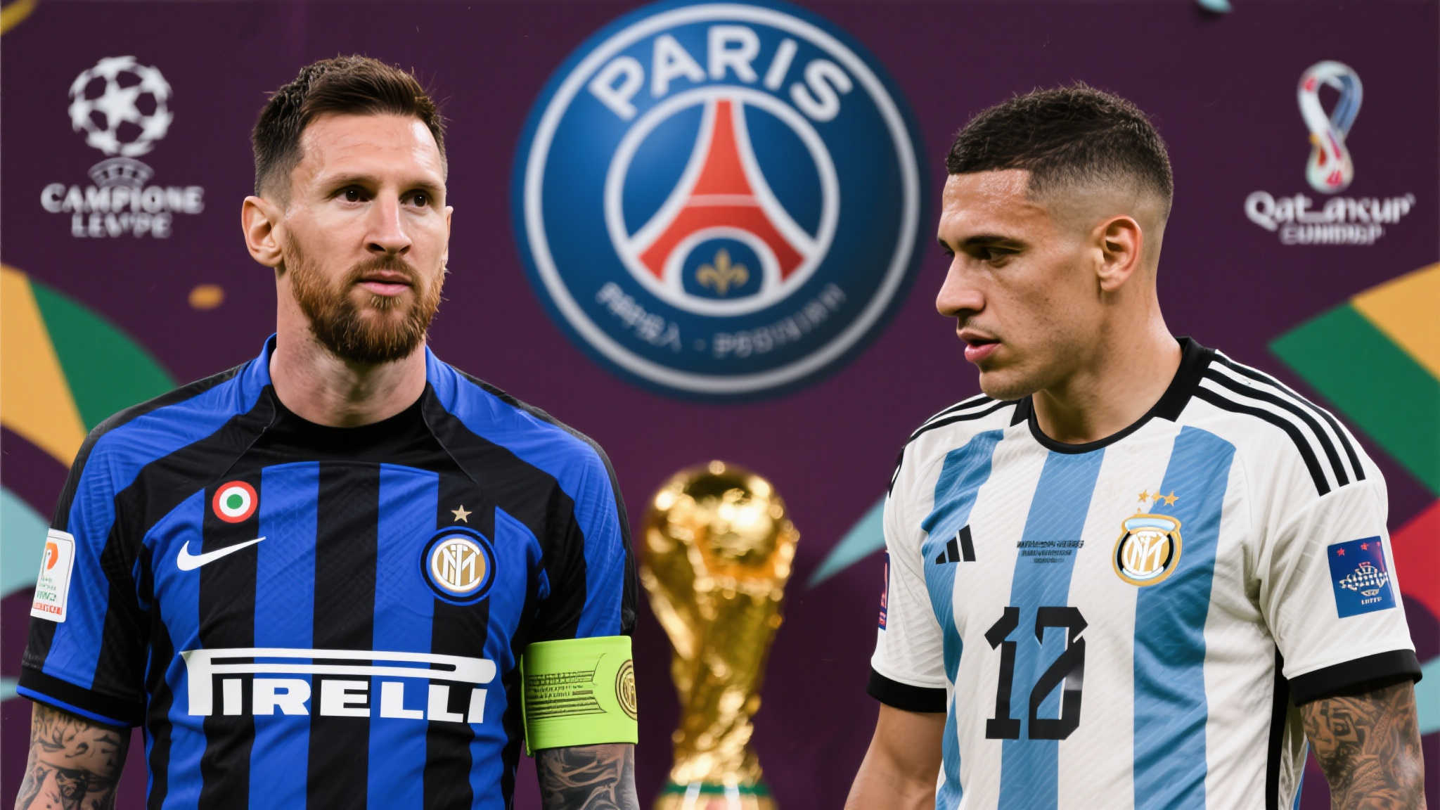 巴黎国米双星黯然失色，世界杯舞台未见全力以赴